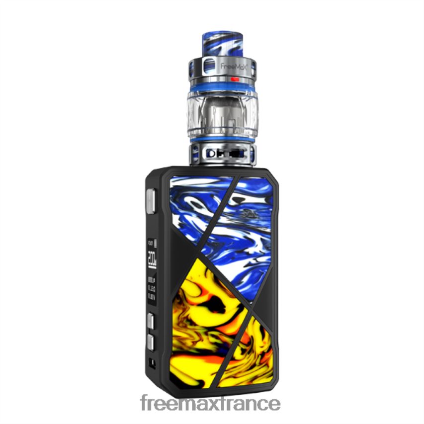 FreeMAX MAXUS Kit 200w bleu jaune FREEMAX review - 8HH0VL7